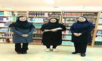 بازدید خانم دکتر بوشهری، مدیر اطلاع‌رسانی، و خانم دانشور، رئیس کتابخانه مرکزی، از مرکز اطلاع‌رسانی دانشکده بهداشت صورت گرفت